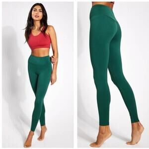 Girlfriend Collective Green High Rise Float Leggings
